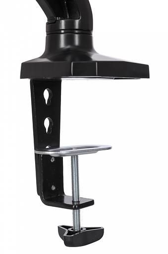 Кронштейн для мониторов ЖК Buro M1 черный 15"-32" макс.9кг крепление к столешнице поворот и наклон фото 6