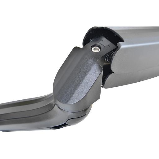 Кронштейн для мониторов ЖК Buro M8 черный 17"-27" макс.9кг крепление к столешнице поворот и наклон фото 2