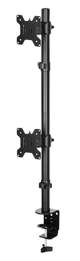 Кронштейн для мониторов ЖК Buro M063 черный 17"-27" макс.8кг крепление к столешнице поворот и наклон фото 5