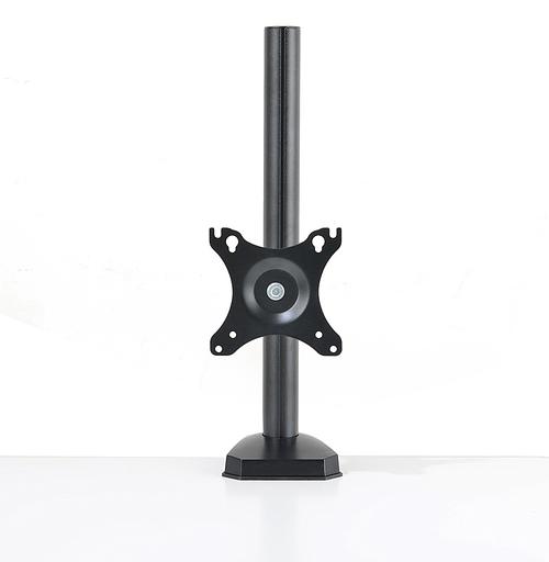 Кронштейн для мониторов ЖК Buro M3 черный 15"-27" макс.9кг крепление к столешнице поворот и наклон фото 2