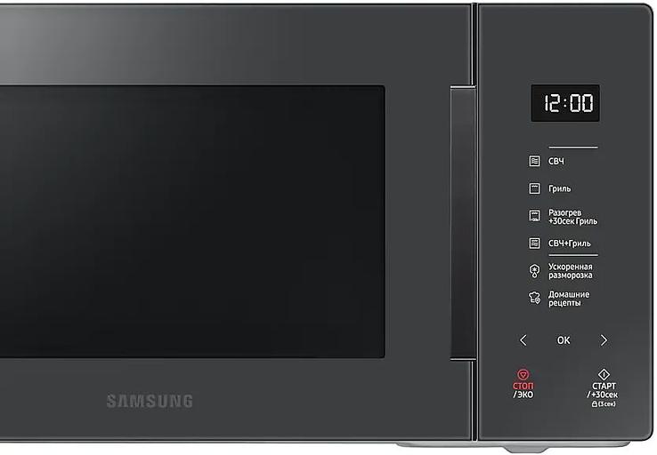Микроволновая Печь Samsung MG23T5018AC/BW 23л. 800Вт черный фото 5