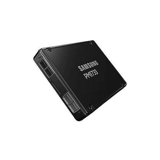 Твердотельный накопитель Samsung Enterprise SSD, 2.5"(SFF/U.2), PM1733, 15.360GB, NVMe, U.2(SFF-8639), PCIe Gen4 R7000/W3800Mb/s, IOPS(R4K) 1450K/135K, MTBF 2M, 1DWPD, OEM, 5 years (MZWLJ15THALA-00007) фото 1
