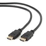 Кабель HDMI Gembird/Cablexpert CC-HDMI4-1M, 1м, v1.4, 19M/19M, черный, позол.разъемы, экран, пакет (CC-HDMI4-1M) фото 2