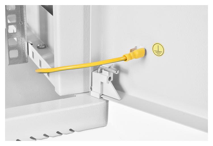 Шкаф коммутационный ЦМО ШРН-М-15.500.1 15U 600x520мм пер.дв.металл 50кг серый фото 4