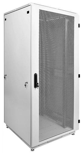 Шкаф коммутационный ЦМО ШТК-М-42.8.8-44АА 42U 800x800мм пер.дв.перфор. задн.дв.стал.лист 2 бок.пан. 500кг белый фото 1