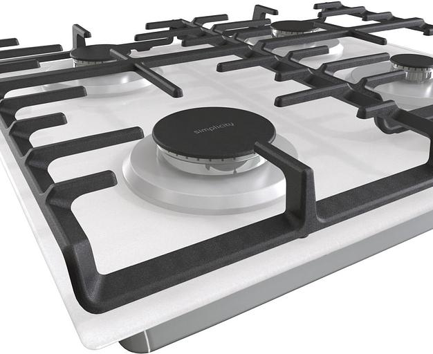 Газовая варочная поверхность Gorenje GT642SYW белый фото 2