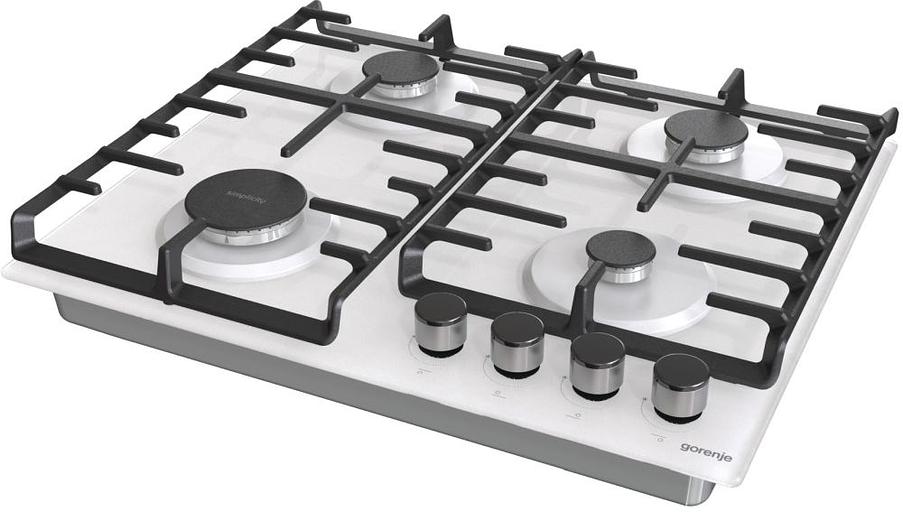 Газовая варочная поверхность Gorenje GT642SYW белый фото 4