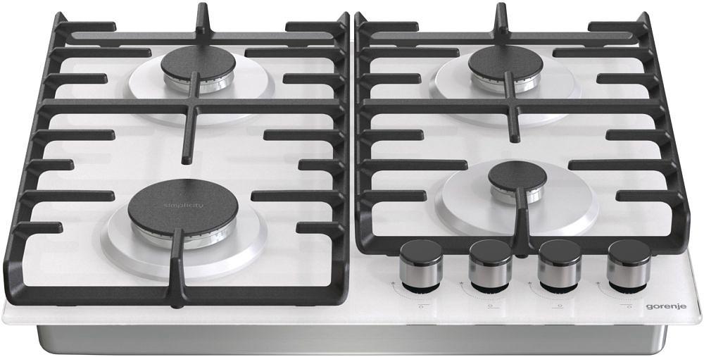 Газовая варочная поверхность Gorenje GT642SYW белый фото 5