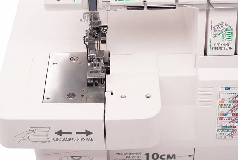 Коверлок Merrylock 075 белый фото 7