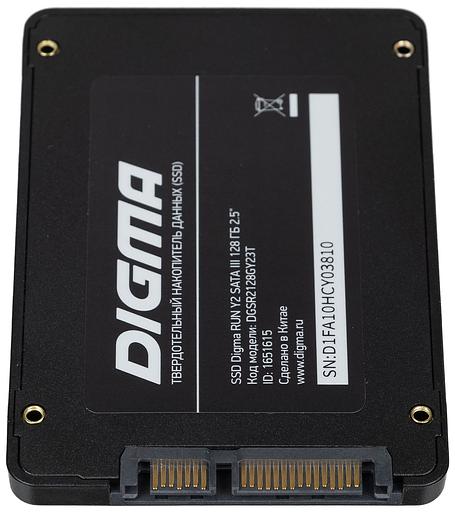 Накопитель SSD Digma SATA III 128Gb DGSR2128GY23T Run Y2 2.5" фото 6