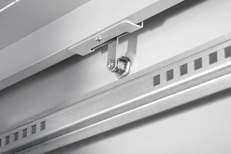 Шкаф коммутационный ЦМО (ШТК-Э-42.8.8-13АА) напольный 42U 800x800мм пер.дв.стекл металл 2 бок.пан. 710кг серый 715мм 105кг фото 6