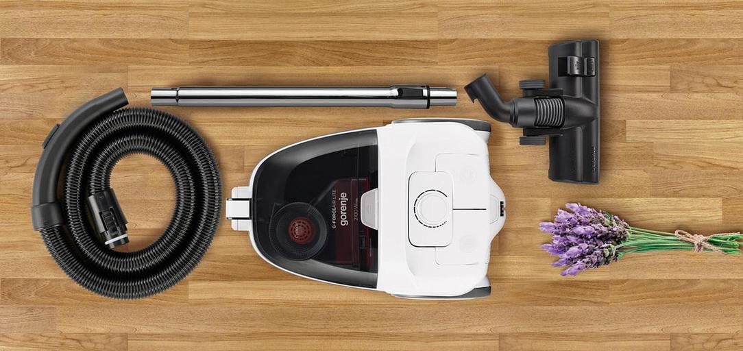 Пылесос Gorenje VC2101GALWCY 2100Вт белый/черный фото 5