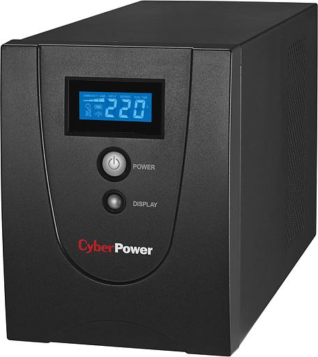 ИБП CyberPower VALUE 2200EI, Line-Interactive, 2200VA/1320W, USB&Serial, RJ11/RJ45, 6 IEC-320 С13 розеток, Black, 0.16х0.21х0.35м., 14.7кг. CyberPower VALUE2200EILCD (VALUE 2200EILCD) фото 1