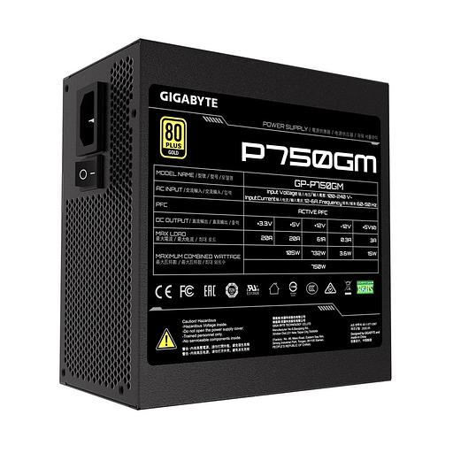 Блок питания ATX2.31 750W GP-P750GM GIGABYTE фото 3