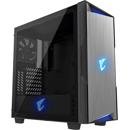 Корпус GIGABYTE AORUS C300 GLASS MidiTower без Б/П ATX MicroATX MiniITX Цвет черный GB-AC300G фото 1