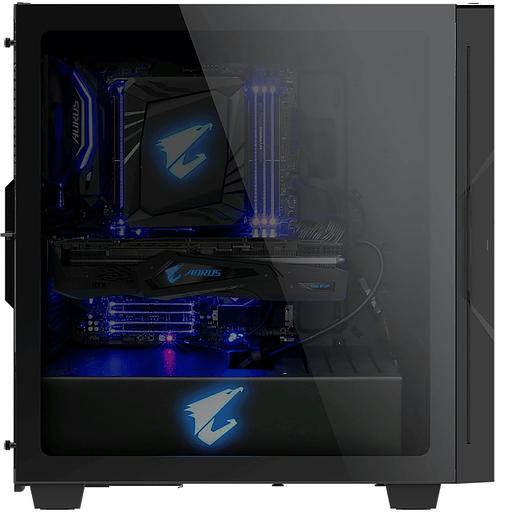 Корпус GIGABYTE AORUS C300 GLASS MidiTower без Б/П ATX MicroATX MiniITX Цвет черный GB-AC300G фото 3