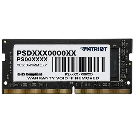 Модуль памяти для ноутбука SODIMM 16GB PC25600 DDR4 PSD416G320081S PATRIOT фото 1