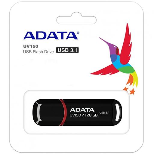 Флэш-накопитель USB3 128GB BLACK AUV150-128G-RBK ADATA фото 3