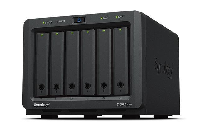 СХД настольное исполнение 6BAY NO HDD DS620SLIM SYNOLOGY фото 1