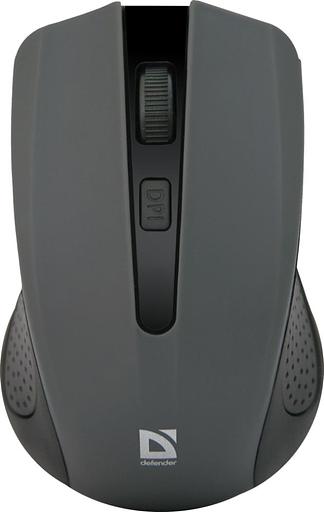 Мышка USB OPTICAL WRL ACCURA MM-935 GREY 52936 DEFENDER фото 2
