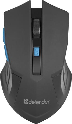 Мышка USB OPTICAL WRL MM-275 BLUE 52275 DEFENDER фото 3