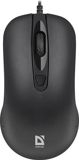 Defender Проводная оптическая мышь Classic MB-230 4кнопки,1000/1200dpi,черный Defender Classic MB-230 (52231) фото 3