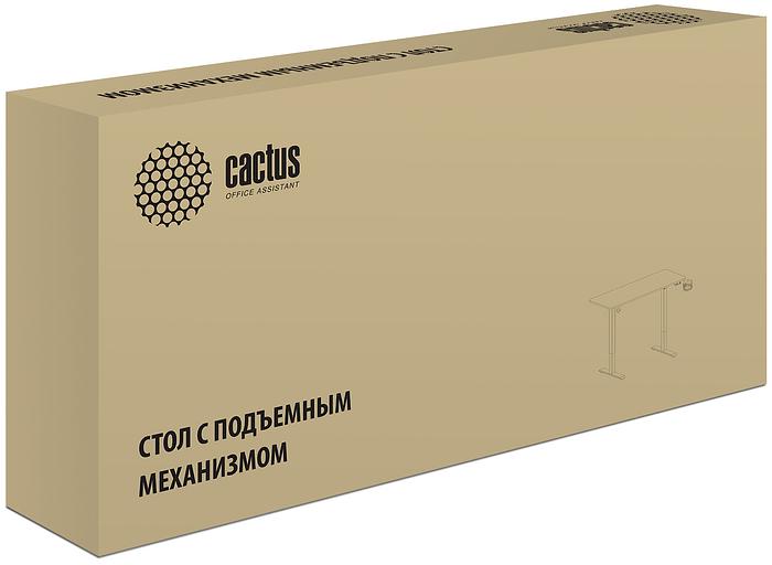 Стол Cactus CS-ED-WWT столешница МДФ белый каркас белый фото 7