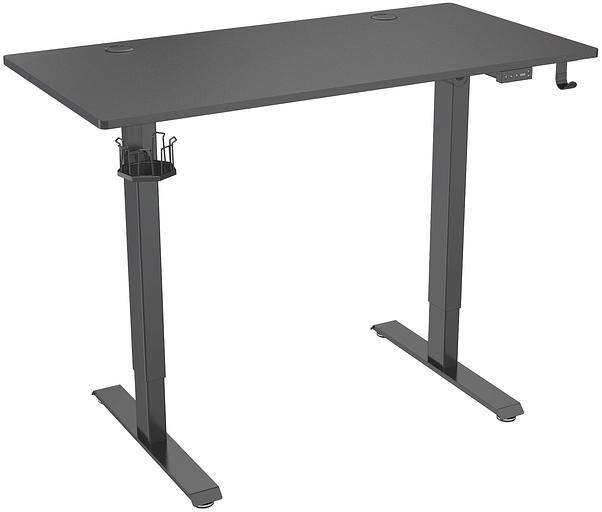 Стол Cactus CS-ED-BBK столешница МДФ черный каркас черный фото 1