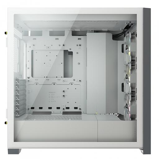Корпус Corsair iCUE 5000X RGB белый/белый без БП ATX 3x120mm 4x140mm 1xUSB3.0 audio bott PSU фото 2