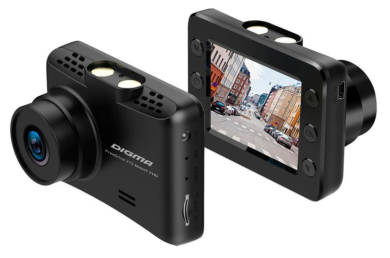 Видеорегистратор Digma FreeDrive FreeDrive 215 Night FHD черный 1080x1920 1080p 120гр. GP6248 фото 2