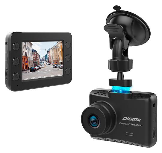 Видеорегистратор Digma FreeDrive FreeDrive 215 Night FHD черный 1080x1920 1080p 120гр. GP6248 фото 4