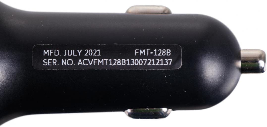 Автомобильный FM-модулятор ACV FMT-128B черный MicroSD BT USB (38762) фото 8