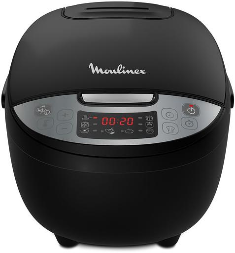 Мультиварка Moulinex Simply Cook MK611832 4л 750Вт черный фото 1