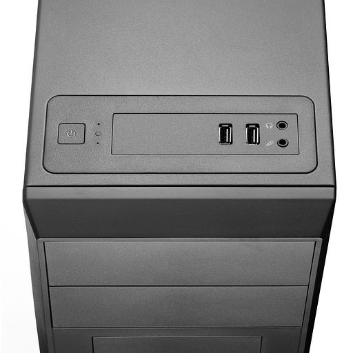 Корпус c блоком питания 450 Ватт Foxline FL-302-FZ450 фото 3