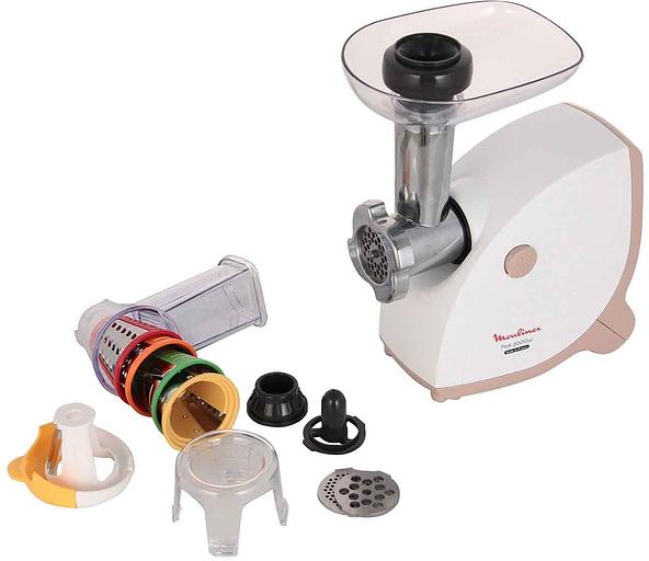 Мясорубка Moulinex ME476132 2000Вт белый фото 3