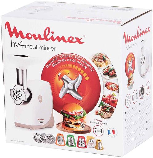 Мясорубка Moulinex ME476132 2000Вт белый фото 6