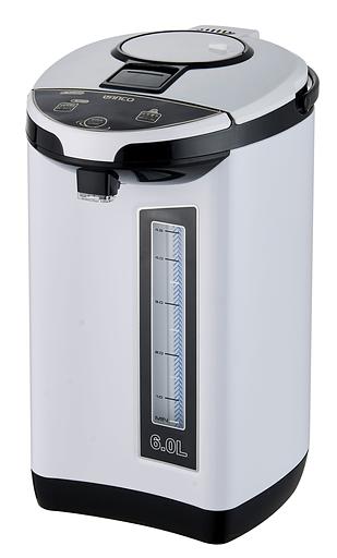 Термопот Hyundai HYTP-3850 6л. 750Вт белый/черный фото 1