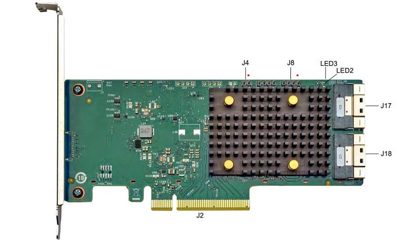Рейд контроллер SAS PCIE 12GB/S 9500-16I 05-50077-02 BROADCOM фото 1