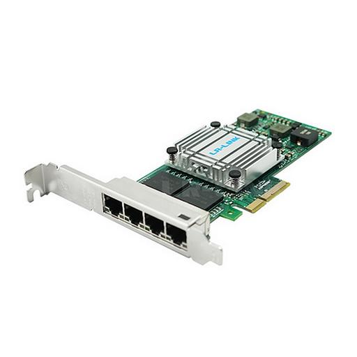 Сетевой адаптер PCIE 1GB QUAD PORT LREC9714HT LR-LINK фото 1