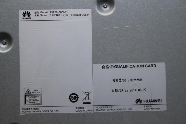 Коммутатор 28GE/4DP 4SFP+ 1SL S5720-36C-EI-AC HUAWEI фото 8