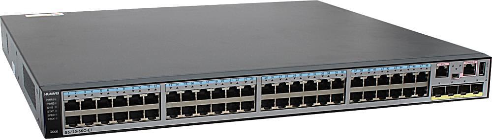 Коммутатор 48GE 4SFP+ 1SL S5720-56C-EI-AC HUAWEI фото 7