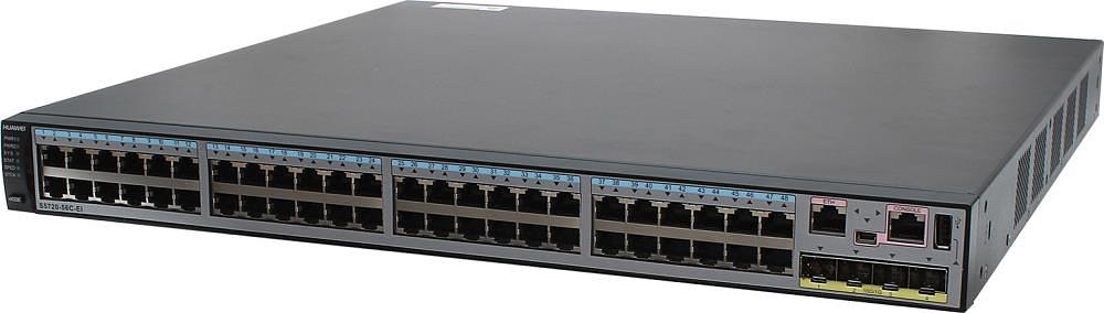 Коммутатор 48GE 4SFP+ 1SL S5720-56C-EI-AC HUAWEI фото 8