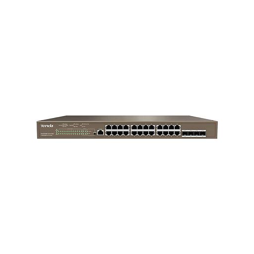 Коммутатор 24PORT 1000M POE 4SFP TEG5328P-24-410W TENDA фото 1