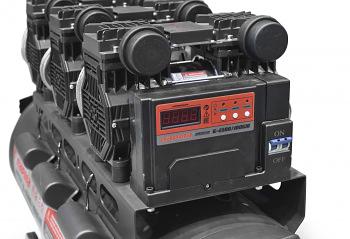 Компрессор поршневой Парма БМ K-4500/100БМ масляный 711л/мин 100л 4500Вт серый/черный фото 3