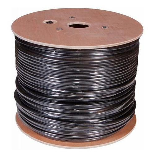 Кабель сетевой Buro BU-CCA-050-FTP-OUTDOOR FTP 4 пары solid 0.5мм CCA 305м черный фото 1