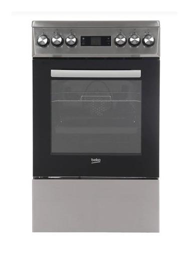 Плита Электрическая Beko FSM57300GX серебристый/черный фото 1