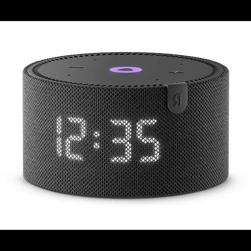 Умная колонка Yandex Станция Новая Станция Мини с часами Алиса черный 10W 1.0 BT 10м (YNDX-00020K) фото 1