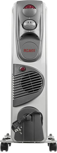 Радиатор масляный Ресанта ОМ-7НВ 1900Вт белый фото 2