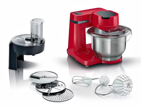 Кухонная машина Bosch MUMS2ER01 планетар.вращ. 700Вт красный фото 2