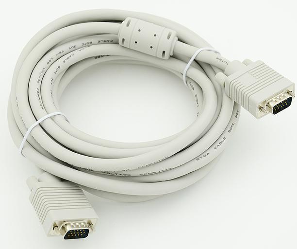 Кабель CABLE1 DB15 (m) DB15 (m) 5м феррит.кольца фото 1